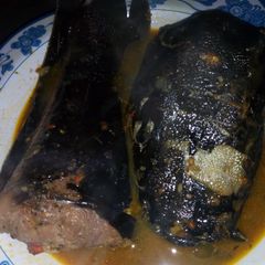 A picture of Cat fish pappe soup.