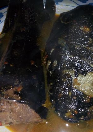 A picture of Cat fish pappe soup.
