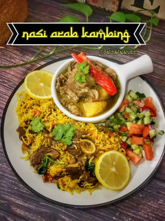 Gambar Nasi Arab Kambing