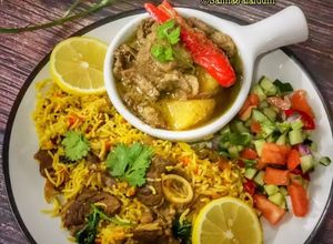 Gambar Nasi Arab Kambing