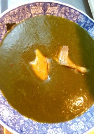 Una foto de Crema de verduras y pescado
