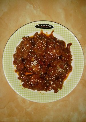 Foto resep Yangnyeom tongdak (ayam goreng pedas korea)