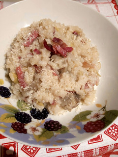 Foto di Risotto carciofi e speck