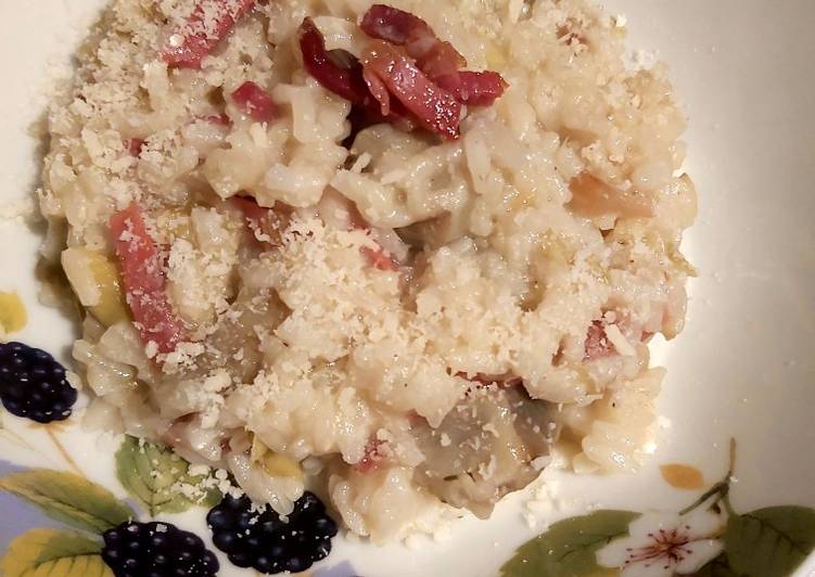 Ricetta Risotto Carciofi E Speck Di Mycooking06 Cookpad