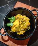 SARSON SAAG CABBAGE SABZI..