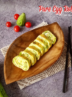 Foto resep Pare Egg Roll (Telur Dadar Gulung Pare)