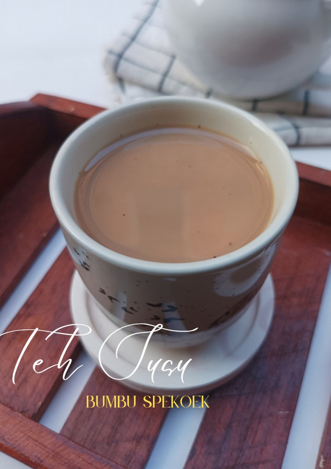 Foto resep Teh Susu Bumbu Spekoek / Bumbu Bolu Lapis (Teh Bumbu Ala India)