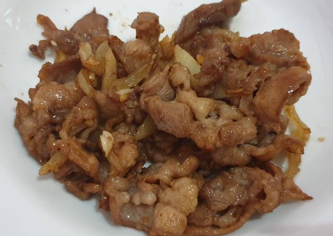 Resep Slice Beef Yakińiku ala Yoshinoya oleh Naraa 💕 - Cookpad