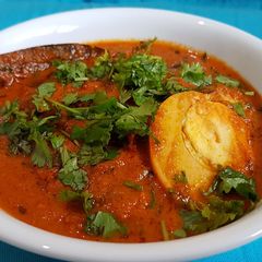A picture of Egg masala.