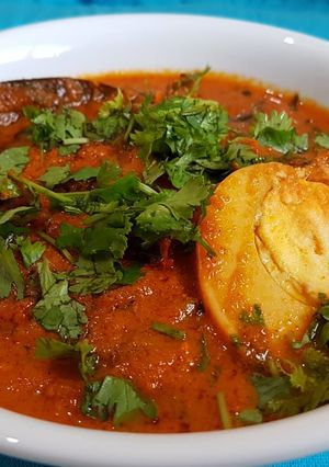 A picture of Egg masala.