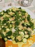 Zucchini Carpaccio from My Garden