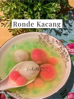 Foto resep Wedang Ronde Kacang jahe anti gagal!