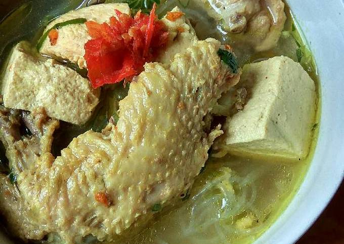 Resep Soto Sop Ayam Yang Lezat