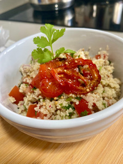 Una foto de Tabulé de couscous
