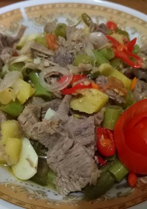 Foto resep Oseng Daging Sapi Bumbu Rempah#FestivalResepAsia#(Indonesia)