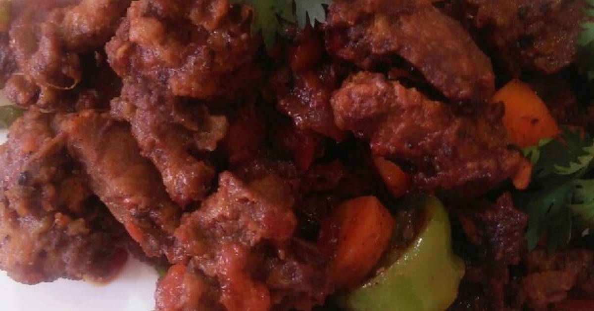 Wet fry beef Recipe by Isabel Tabby Cookpad