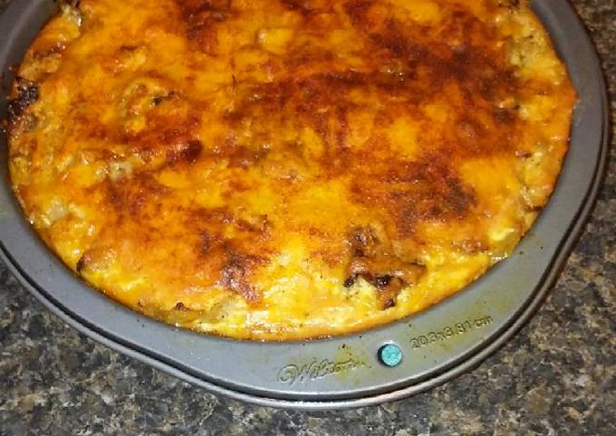 Sweet Onion and Cheddar Pie