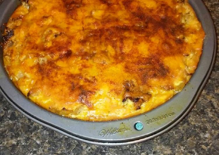 Recipe of Super Quick Homemade Sweet Onion and Cheddar Pie