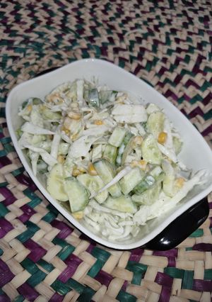 عکسی از دستور سالاد کلم