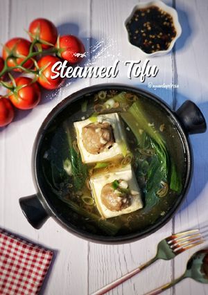 Foto resep Steamed Tofu / Tahu Kukus