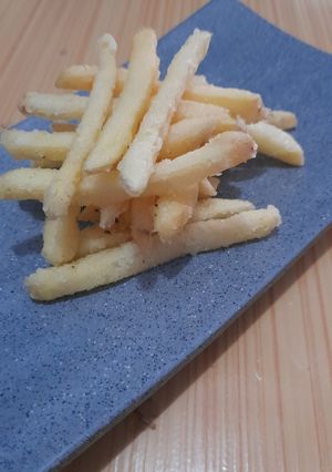 Foto resep French fries a.k.a kentang goreng (no letoy sampe dingin)