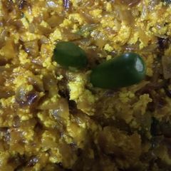 A picture of Paneer bhurji.