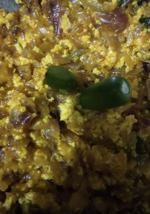 A picture of Paneer bhurji.