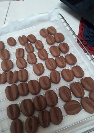 Foto resep Coffee bean cookies