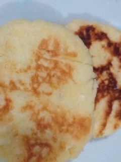 Una foto de Arepas de Yuca