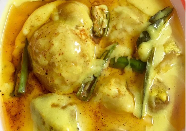 Easiest Way to Prepare Any-night-of-the-week Kadhi Pakoda UP Style😃