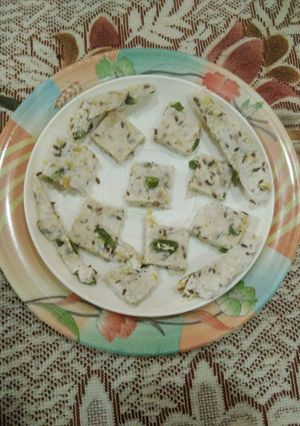 A picture of Home made masala paneer.