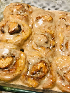A picture of Low Carb (Keto - Friendly) Cinnamon Buns.