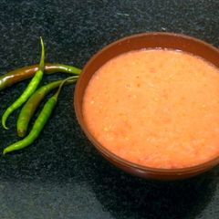 Red Tomato chutney A picture of Red Tomato chutney.