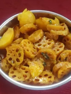 कमल ककड़ी आलू की सब्जी(KAMAL KAKDI ALOO KI SABZI RECIPE IN HINDI) रेसिपी मुख्य फोटो
