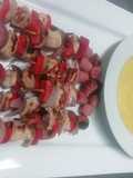 Brochetitas de pollo