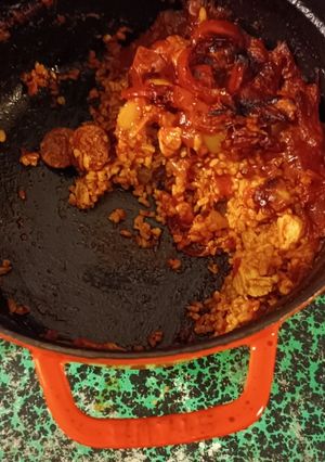 Une photo de Jambalaya poulet
