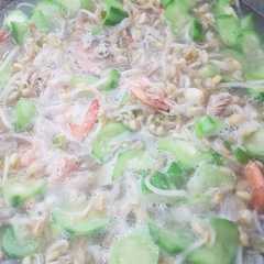Sayur gambas oyong toge udang রেসিপির প্রধান ছবি