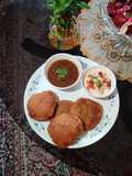 KUTTU ATTA ALOO PURI with WHOLE WHEAT ATTA..