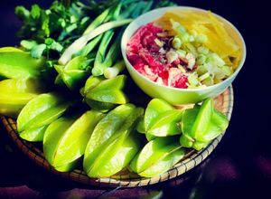 Hình của món Canh khế bắp bò.