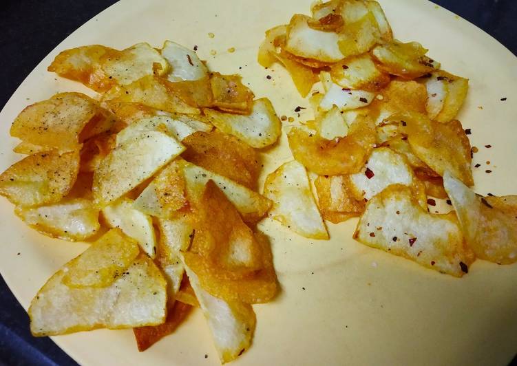 Guide to Prepare Crispy potato fry in 28 Minutes for Young Wife