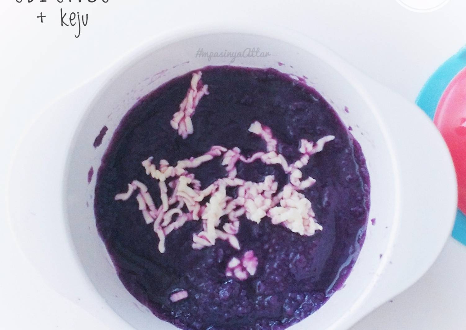 Resep Snack mpasi 7m+ Ubi ungu oleh intan chairat Cookpad
