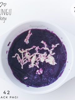 Foto resep Snack mpasi 7m+ Ubi ungu