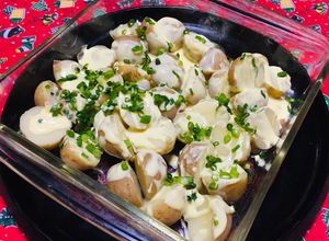 Una foto de Ensaladas de Papas Cocktail!