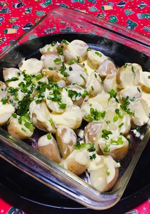 Una foto de Ensaladas de Papas Cocktail!