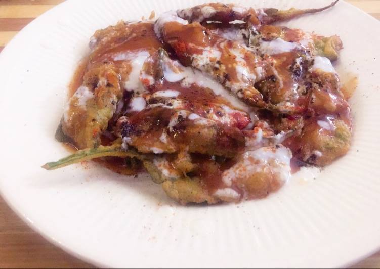 Palak chaat