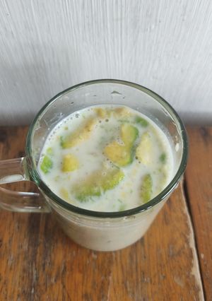Foto resep Es alpukat susu