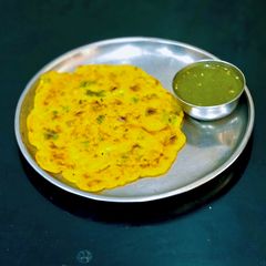 Jowar Flour Chilla (Pancake) A picture of Jowar Flour Chilla (Pancake).