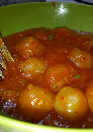 Foto resep Cilok pedas