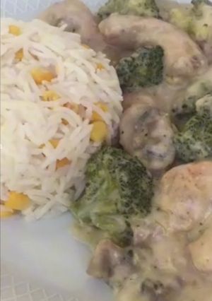 صورة لوصفة دجاج بصوص الكريمة