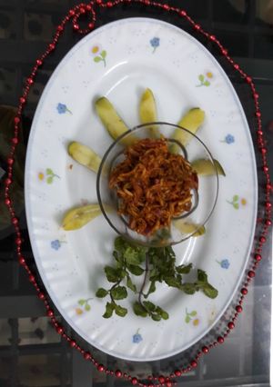 A picture of Raw Mango chunda.